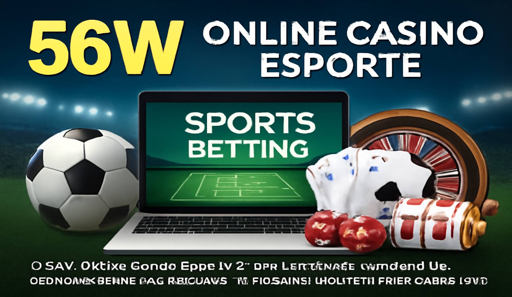 Aposte em apostas esportivas no cassino online 56W